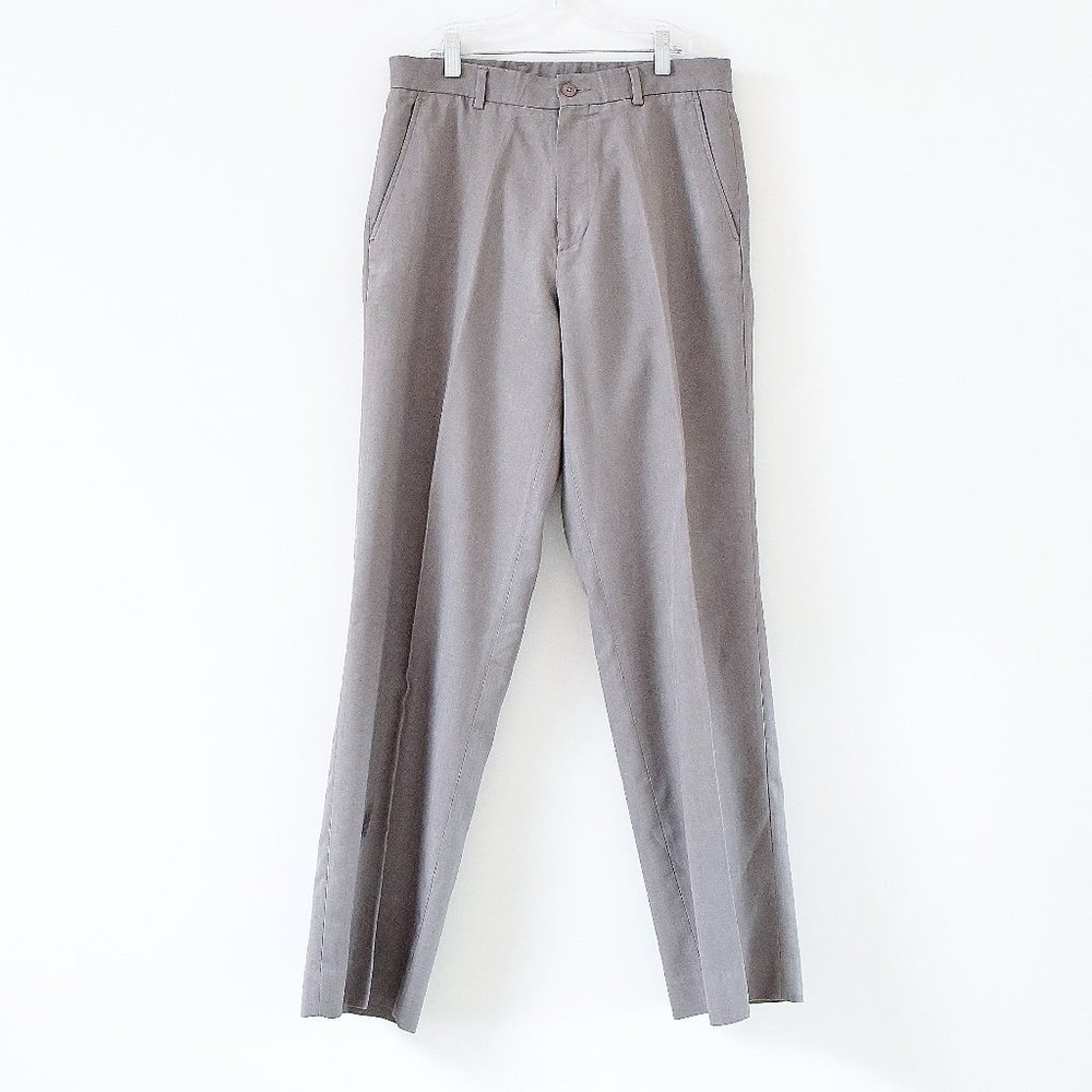 PERRY ELLIS PORTFOLIO Beige Dress Pants Trousers | 30 x 30